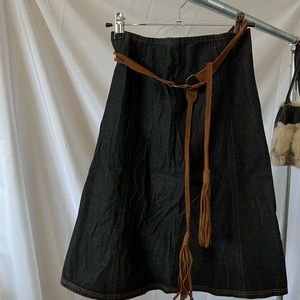 Vintage Denim Skirt